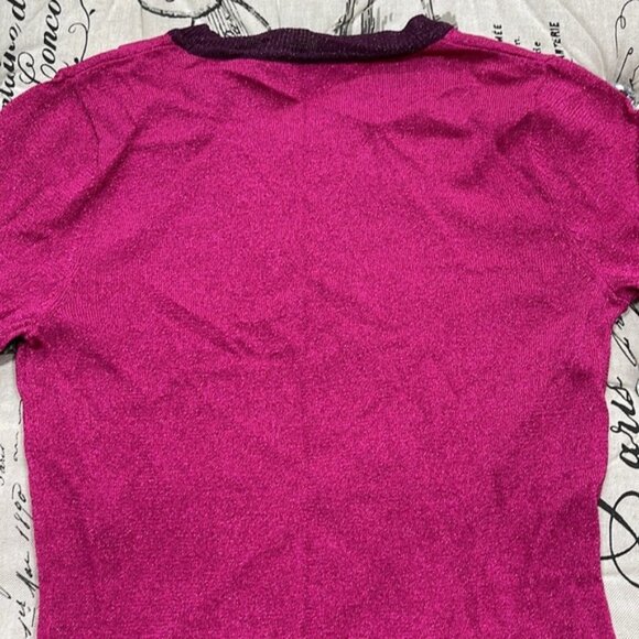 Rachel Rachel Roy Metallic Ringer Sweater - Picture 9 of 9